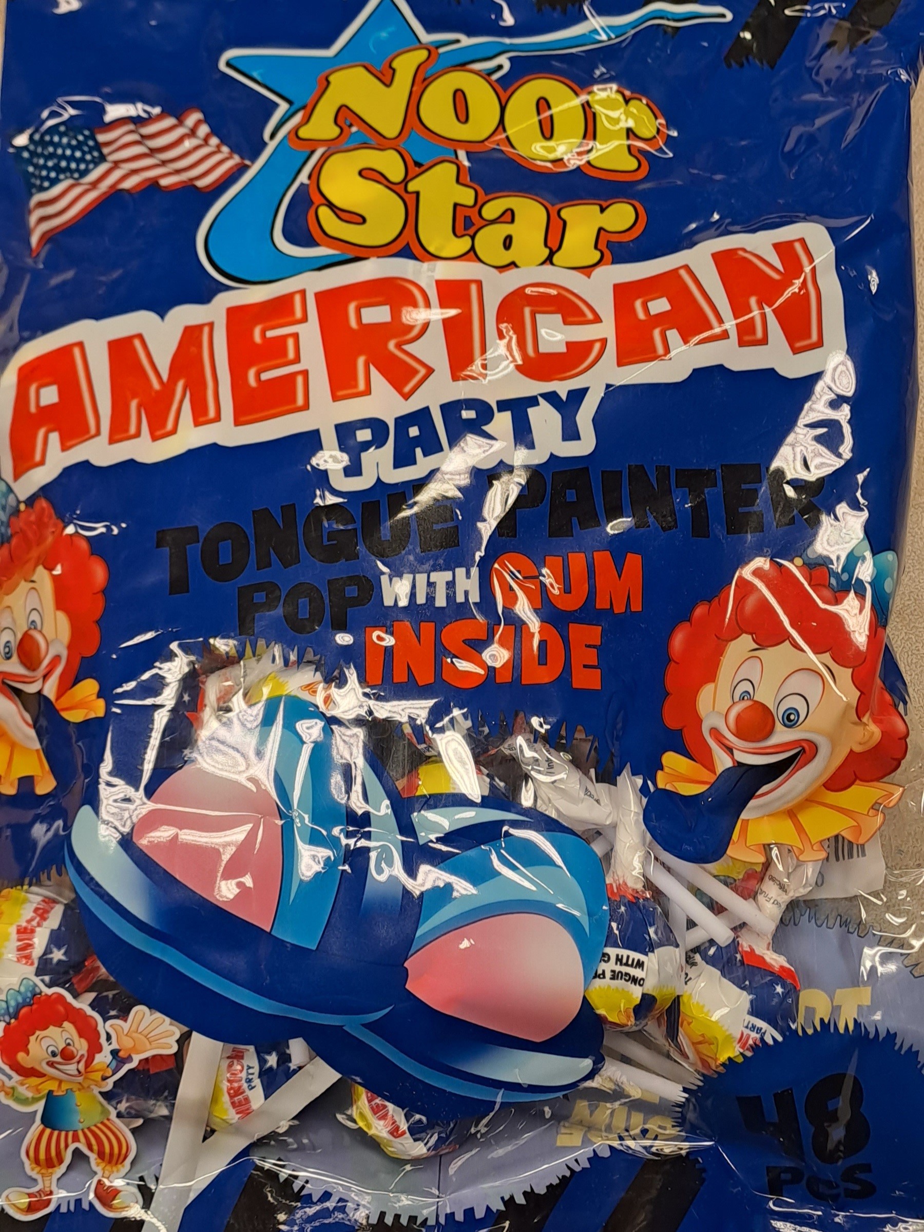 Lollipop American Clown